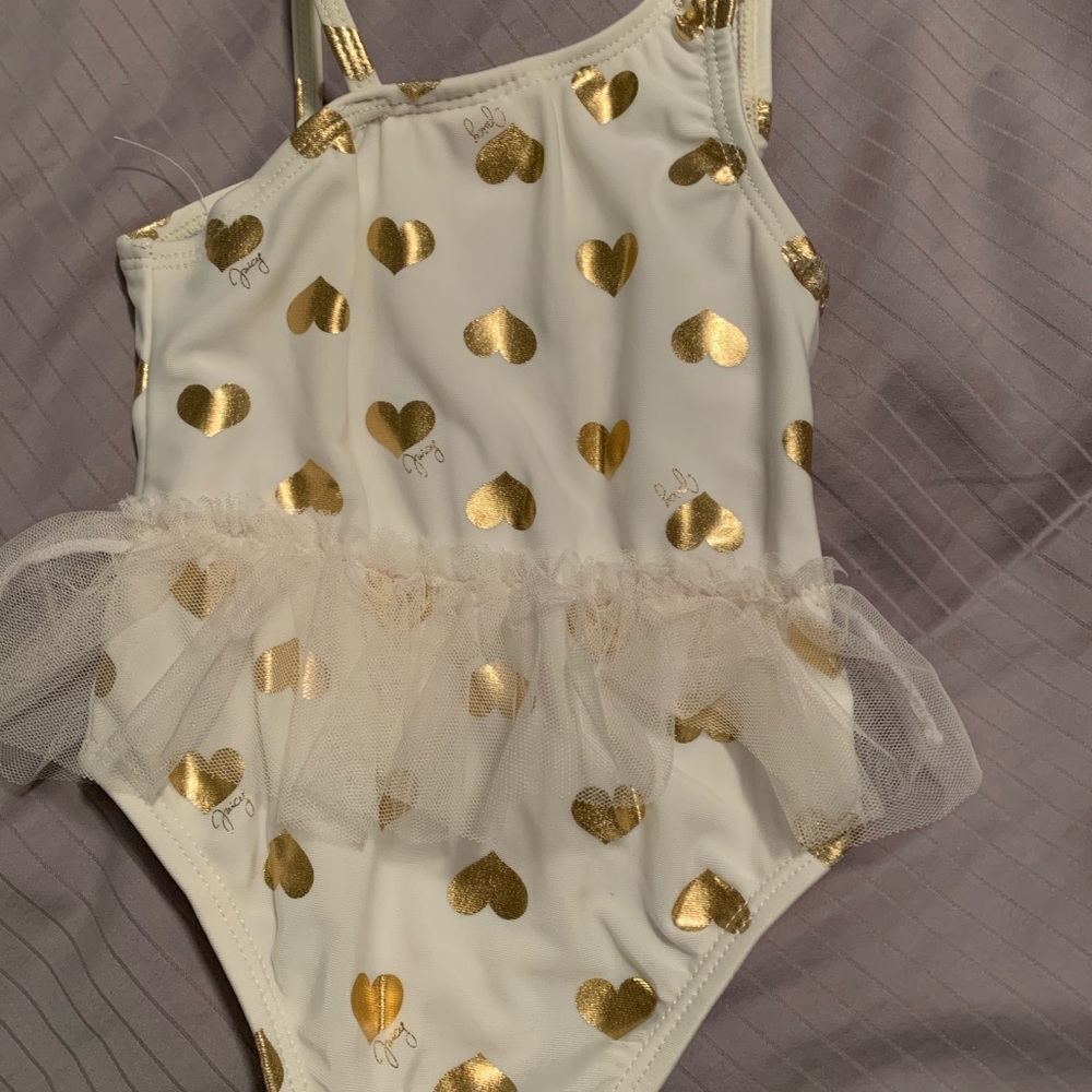 Stylish swimsuit for young infant
